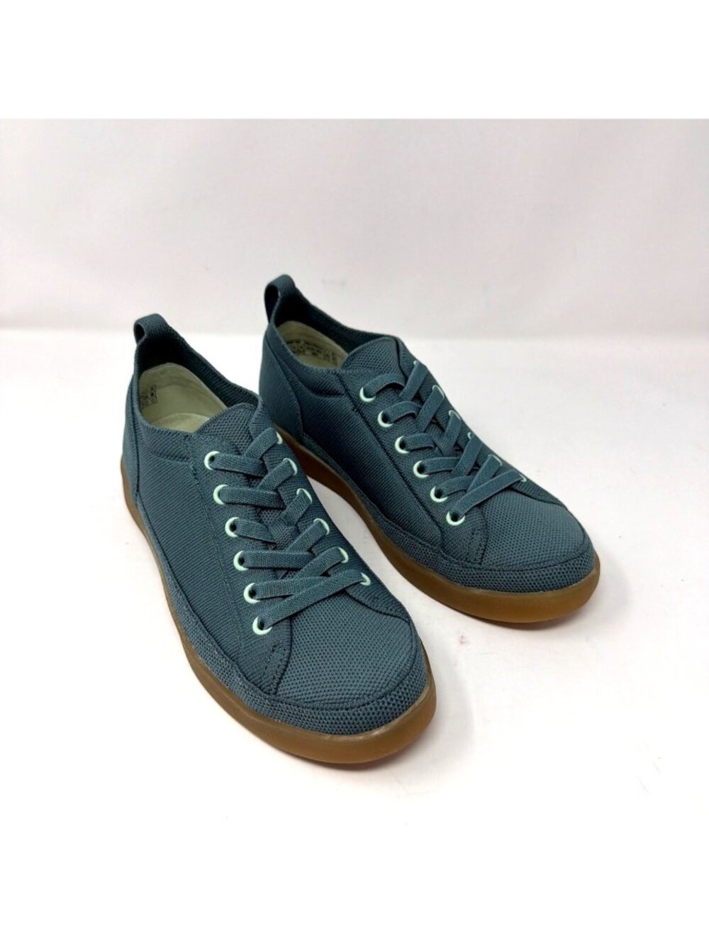 Vionic Winny Knit Women's Pacific Haze Slip On Sneakers Knit Fabric Size 8W
